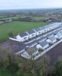 A 25 mixed social housing development comprising of.2 bed bungalows and 2/3/4 bed two-storey dwellings row of houses