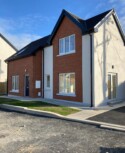 A social housing development in Ballymakenny Road, Drogheda, Co Louth consisting of 50 houses of 3 and 4 bed dwellings along with large green areas planted with native trees and plants. detached house
